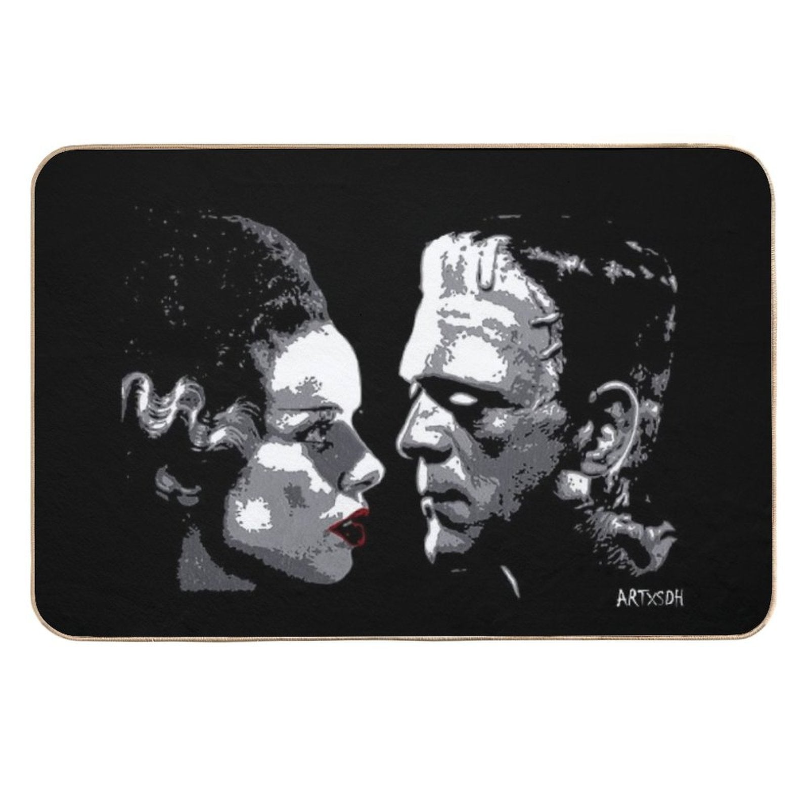 For The Love of Frank  Pet-Safe Bath Mat