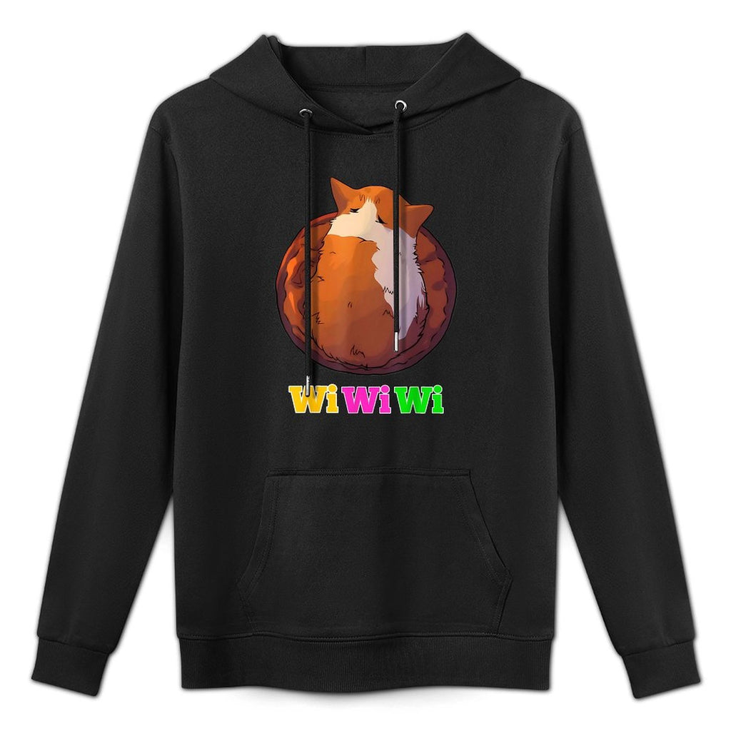 Wiwiwi Cat Funny Cute Cat Meme Cat Lovers Men Women Kids All-Day Comfort Hoodie