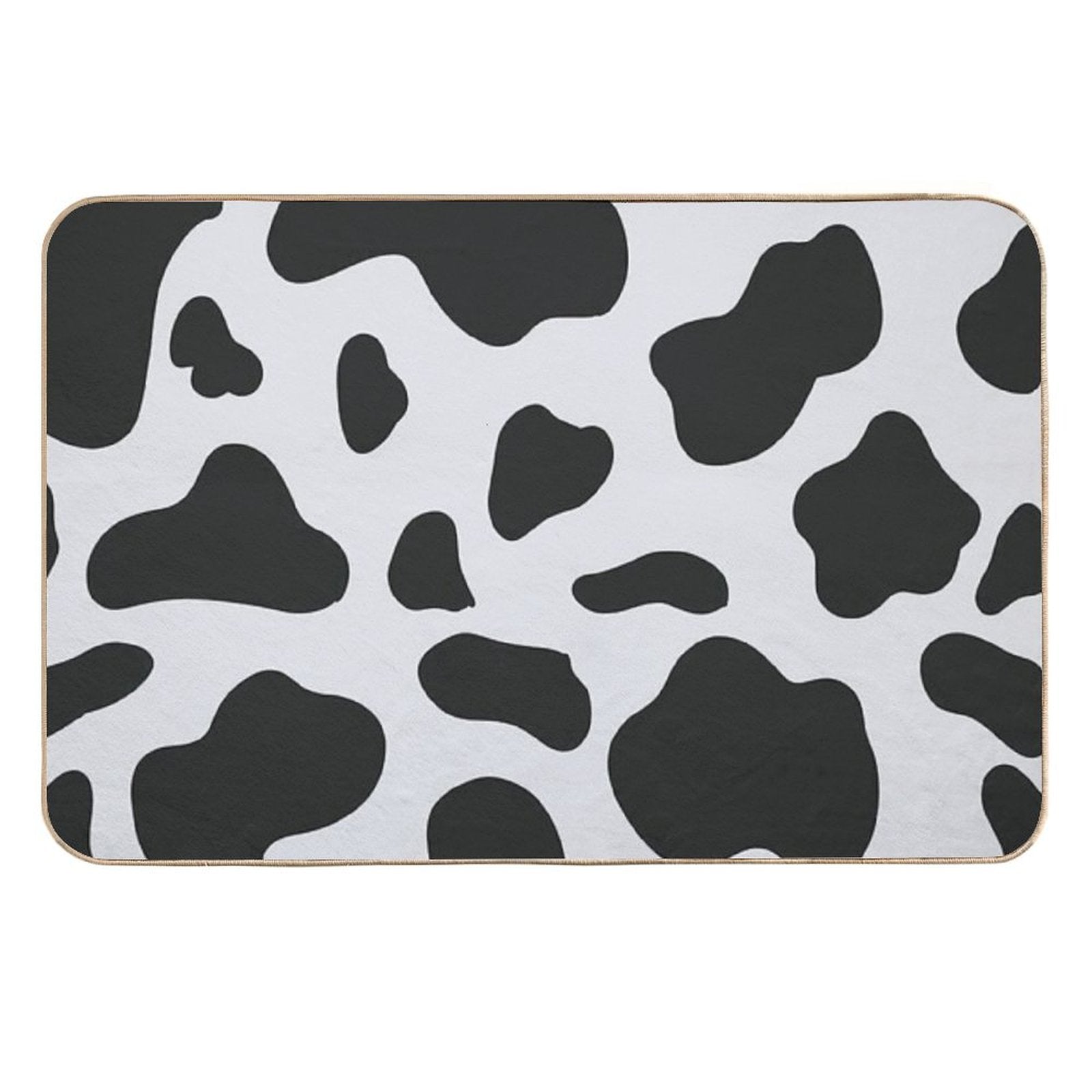 Cow Pattern  Slip-Resistant Bath Mat