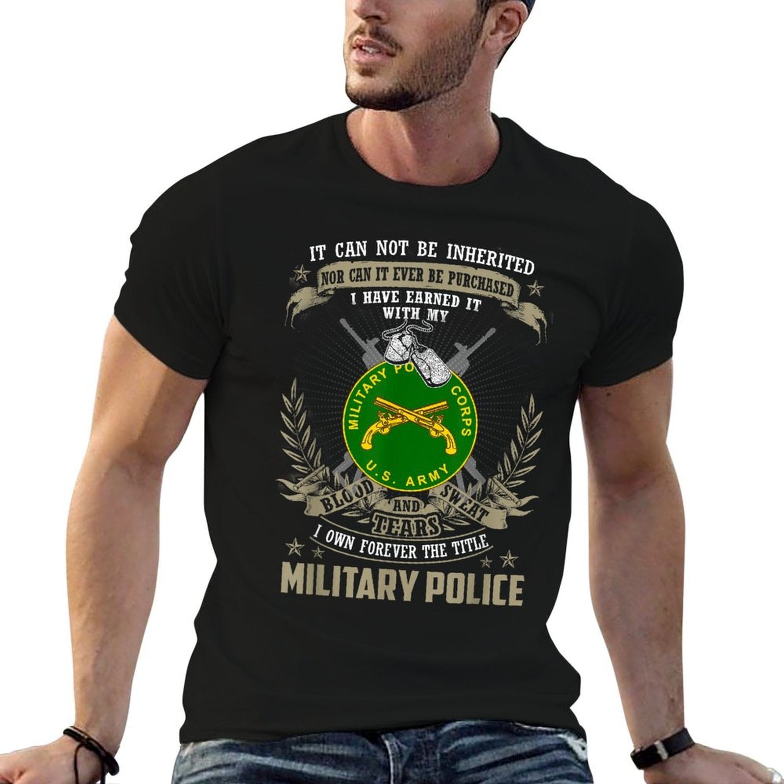 Military Police T-shirt, It Can Not Be Inherited Or Purchase  Quick-drying T-Shirt