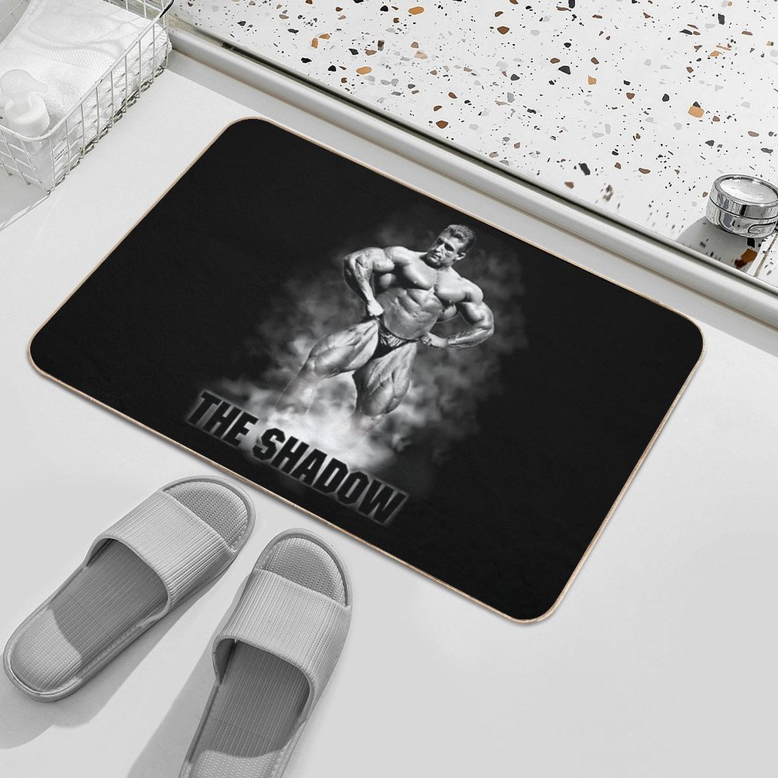 Dorian Yates The Shadow  Toxin-Free Bath Mat