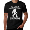 Yes I Do Have A Retirement Plan Bigfoot Funny Animal Gift  Lightweight T-Shirt