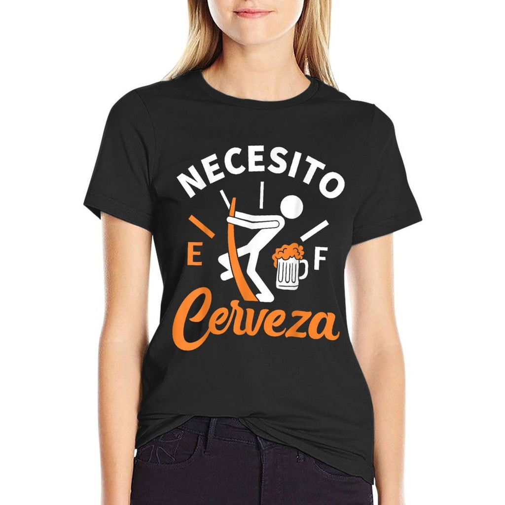 Necesito Cerveza - I Need Beer Funny Beer Lover  Moisture-wicking T-Shirt