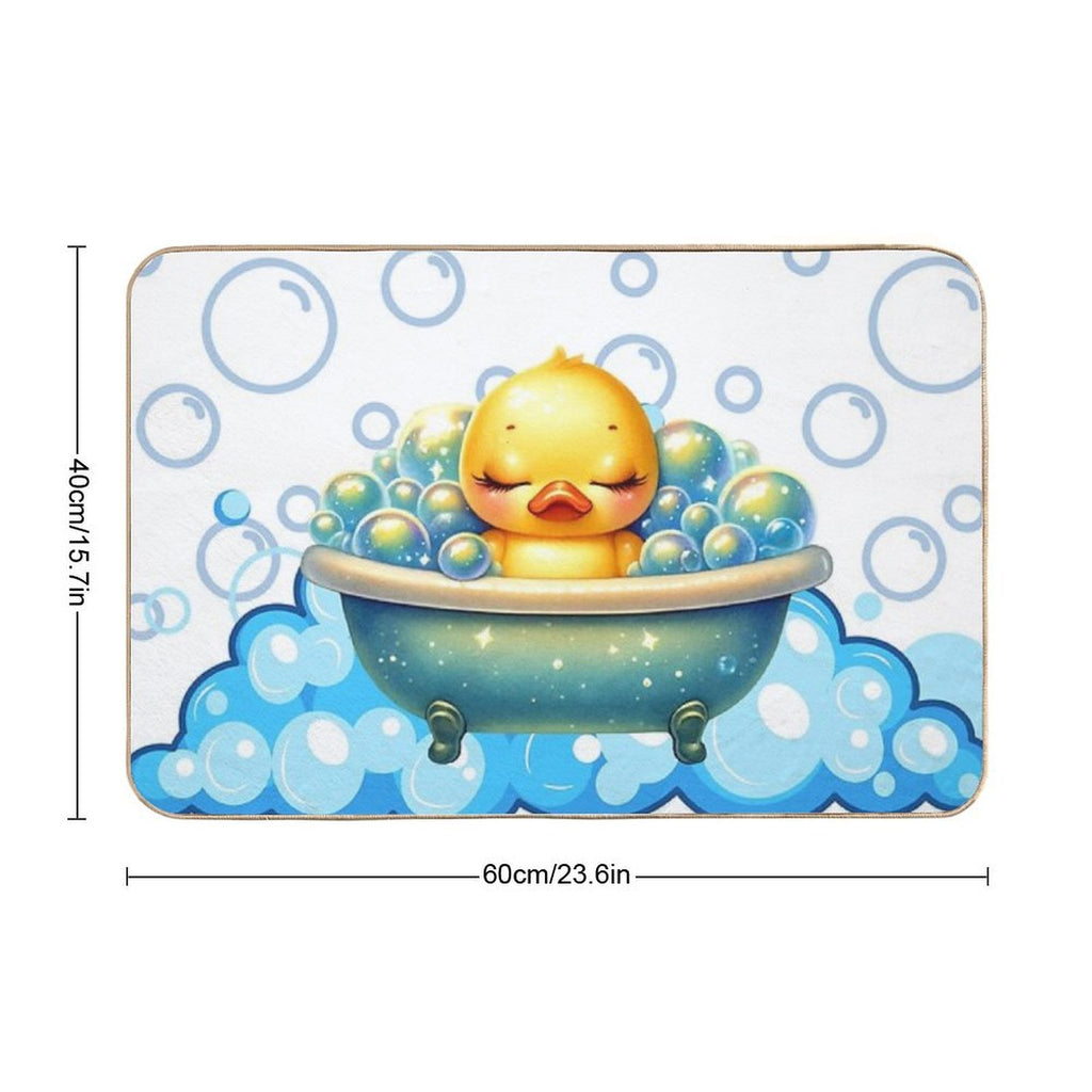 Bubble Bath Bliss  Fade-Resistant Bath Mat