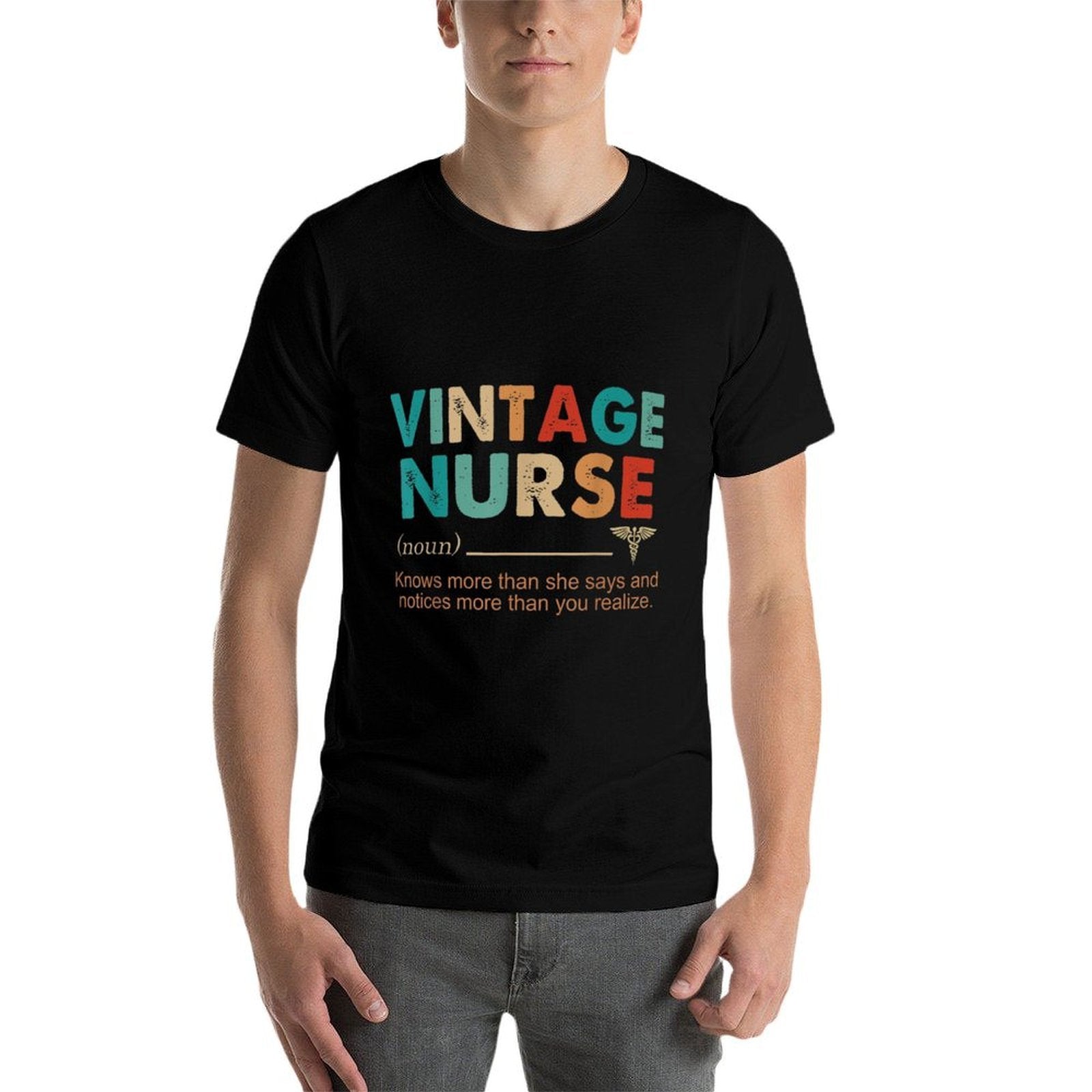 Vintage Nurse  Slim-fit Cut T-Shirt
