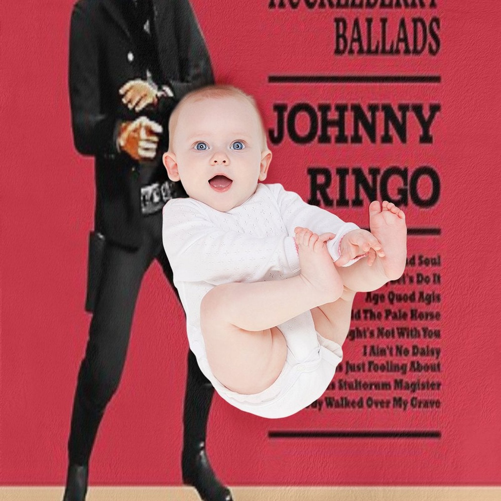 Johnny Ringo Huckleberry Ballads Anti-pilling Throw Blanket