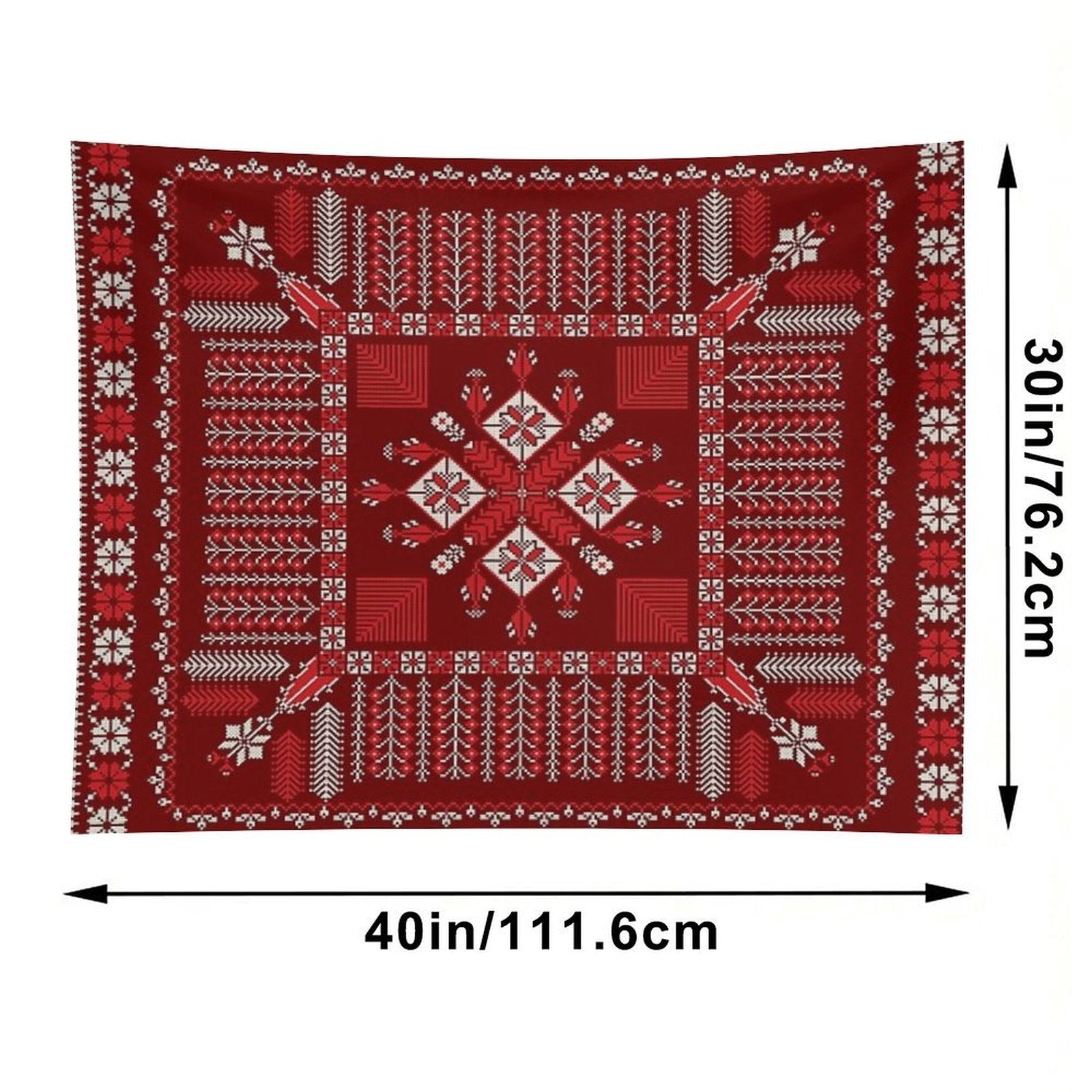 Tatreez Pattern Tapestry