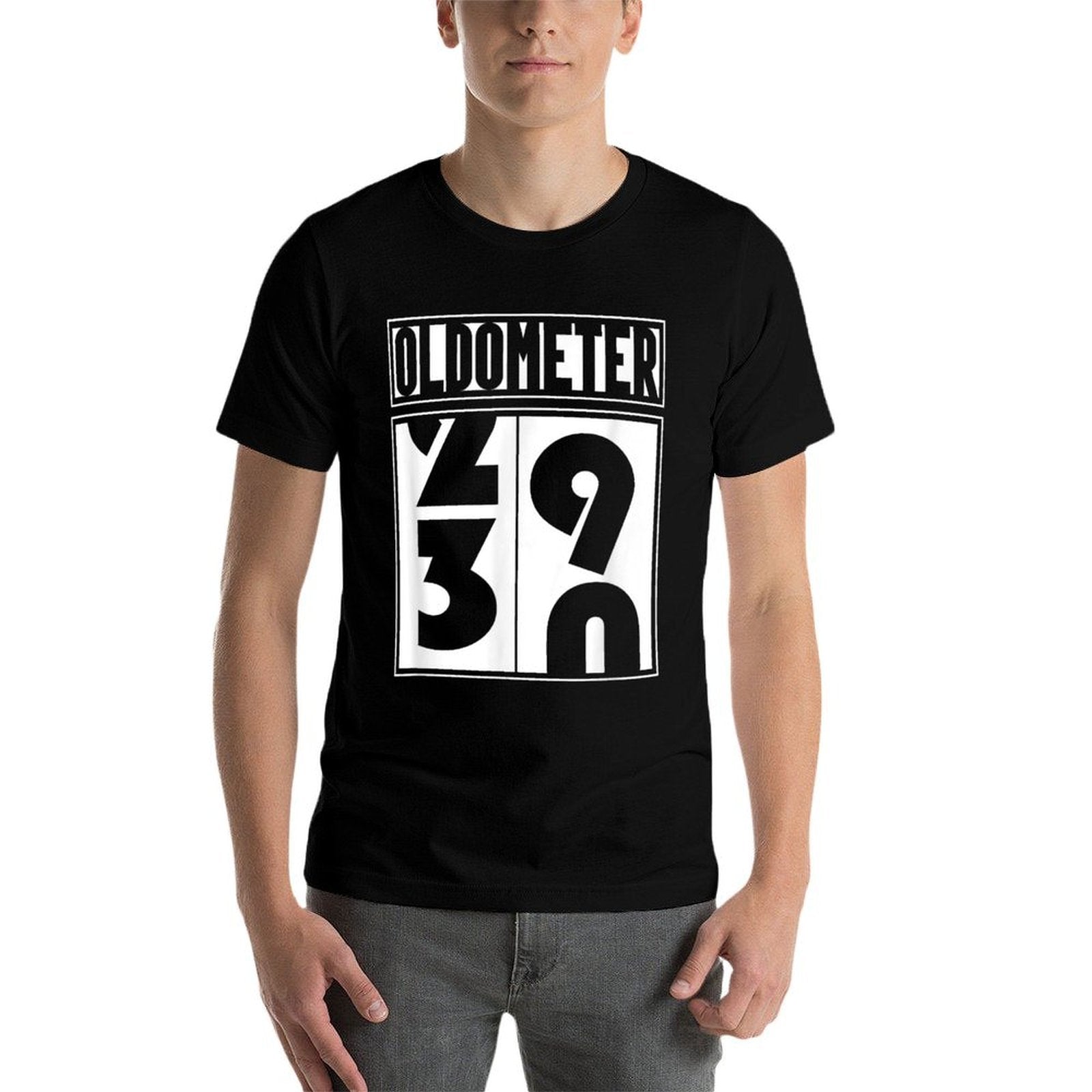 Oldometer 30th Birthday  Trendy Pattern T-Shirt