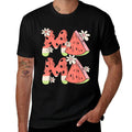 Mama Watermelon Funny Summer Fruit Great Mothers Day  Eco-friendly Material T-Shirt
