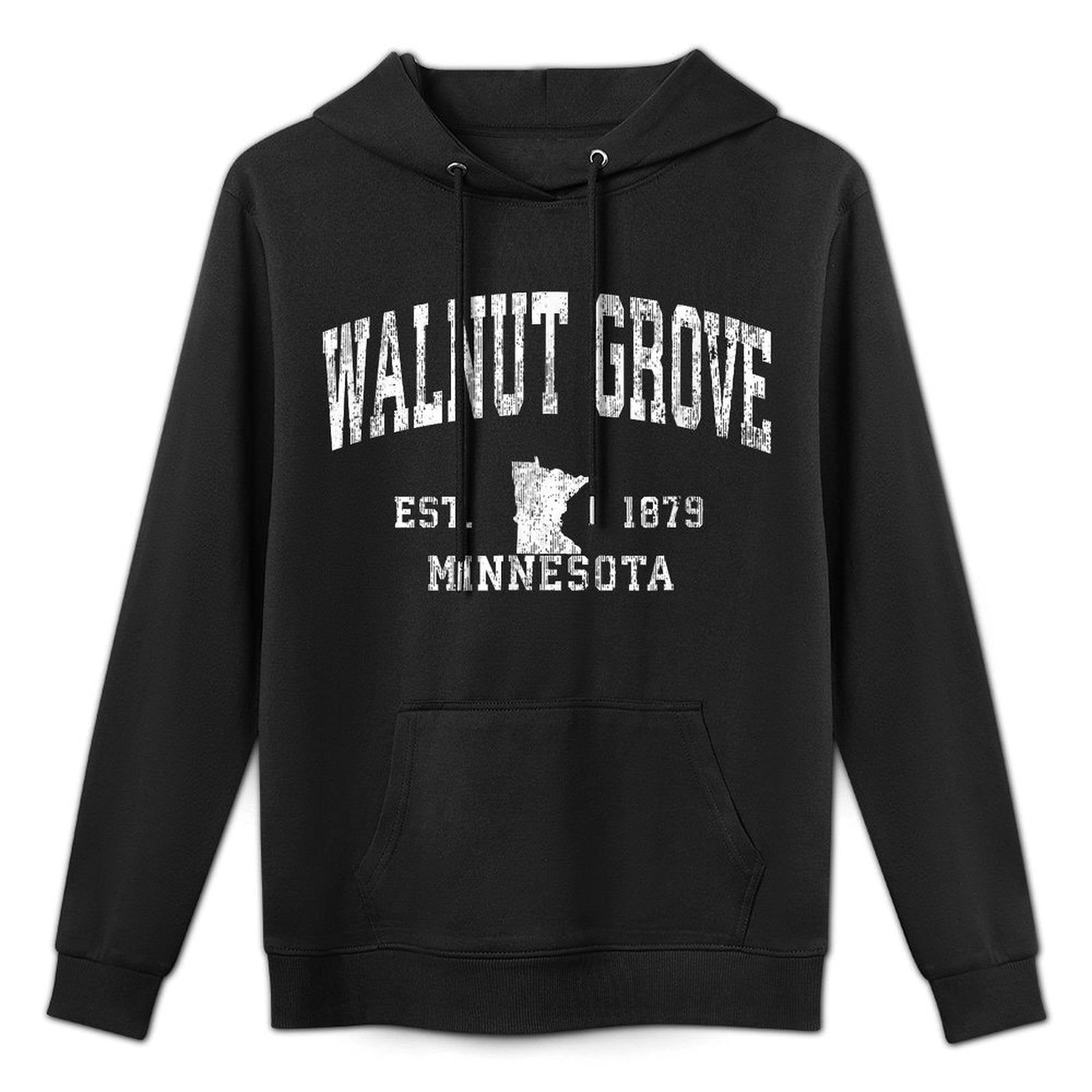 Walnut Grove Minnesota MN Vintage Athletic Sports Design Moisture-Wicking Hoodie