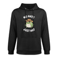 Cowboy Frog Meme No Hate Just Hat Positive Vibes Humor Pilling-Resistant Hoodie