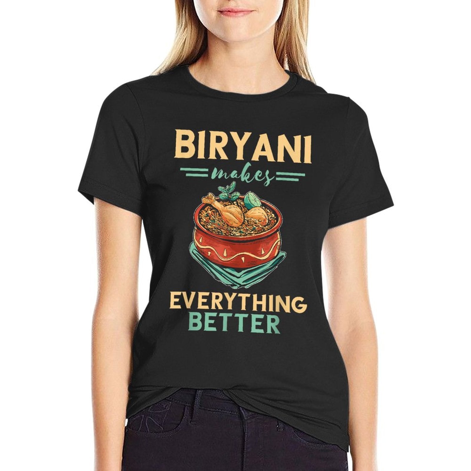 Biryani Makes Everything Better Biryani Masala India Food  Lightweight T-Shirt