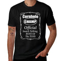 Cornhole Champion Boss of The Toss Cornhole  Summer-ready Fabric T-Shirt