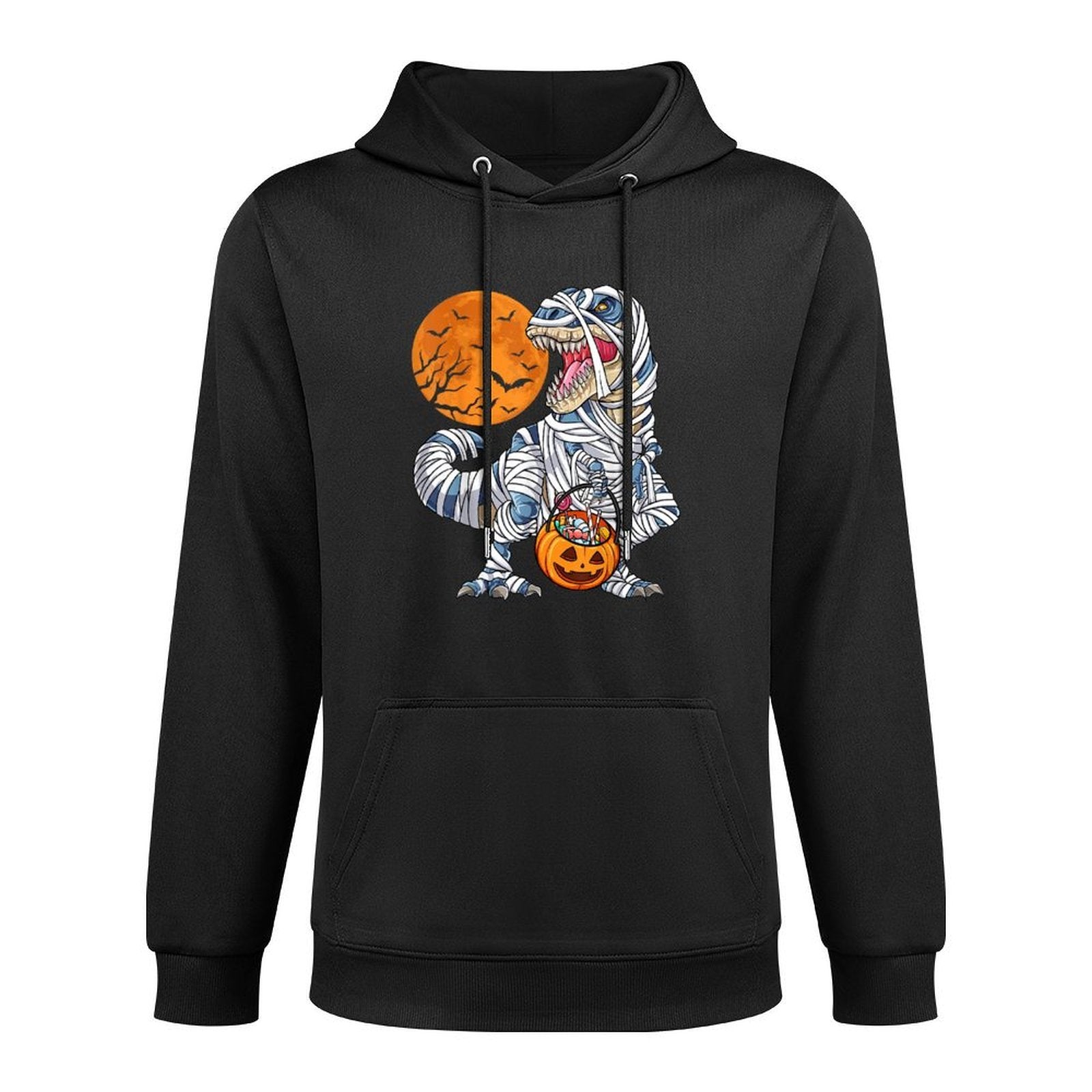 Halloweens for Boys Men Dinosaur T Rex Mummy Pumpkin Relaxed Fit Hoodie