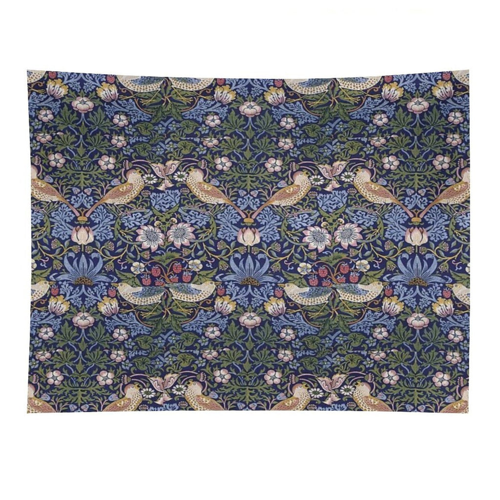 William Morris Strawberry Thief Design 1883 Tapestry