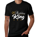 Birthday King Gold Crown For Boys And Men  Vintage-inspired T-Shirt