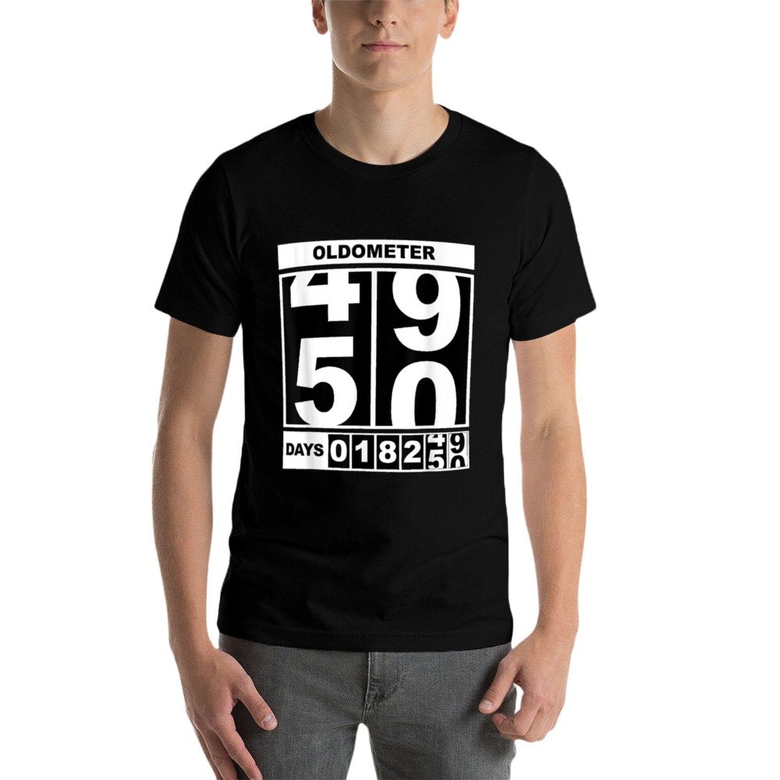 50th Birthday Oldometer  Classic T-Shirt