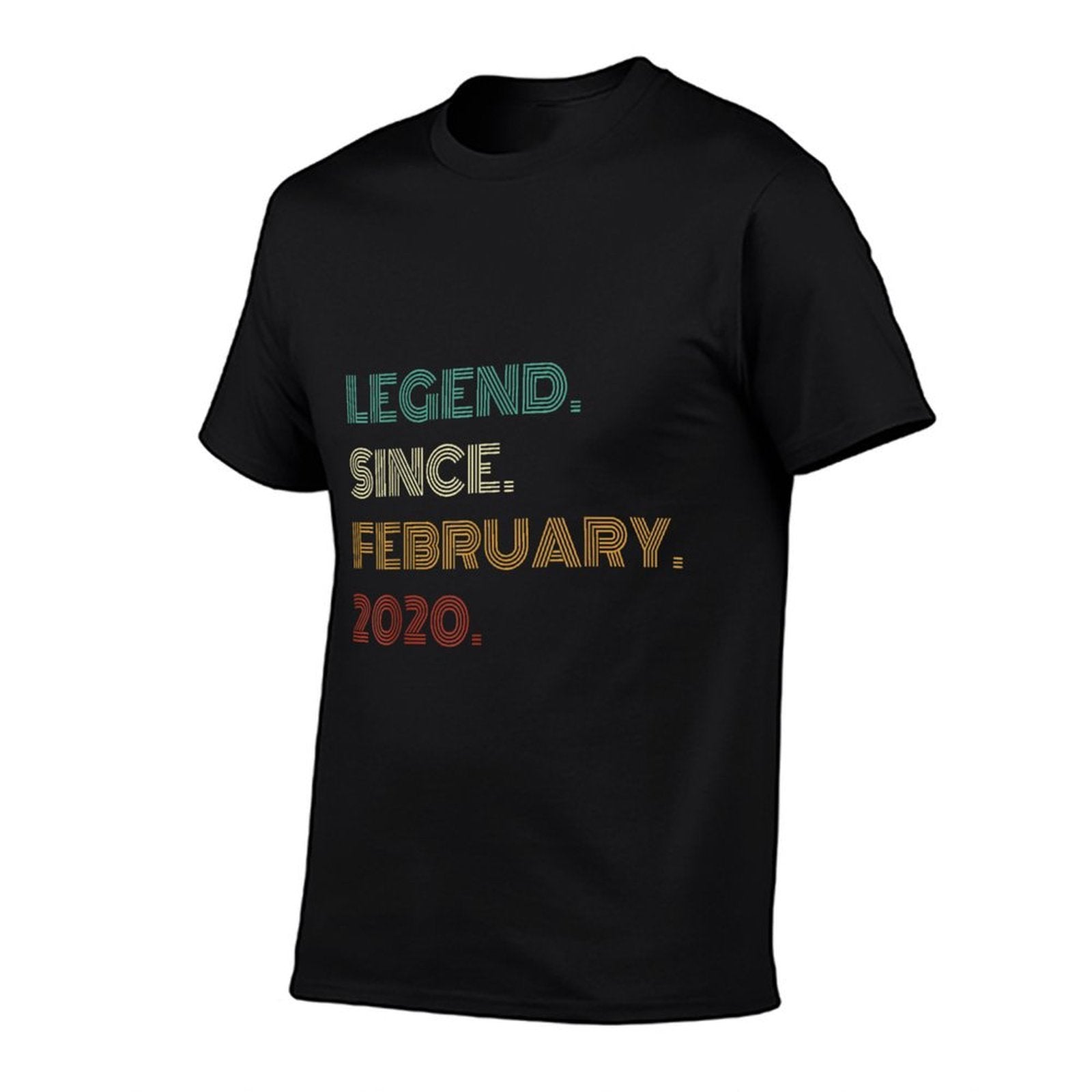 5 Years Old Legend Since February 2020 5th Birthday  Eco-friendly Material T-Shirt