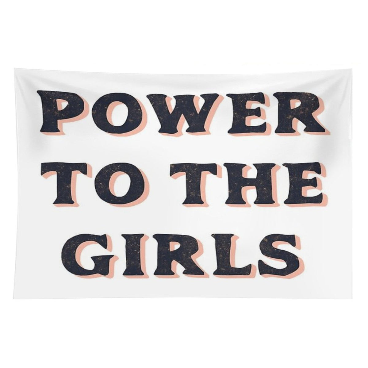 Power To The Girls Tapestry
