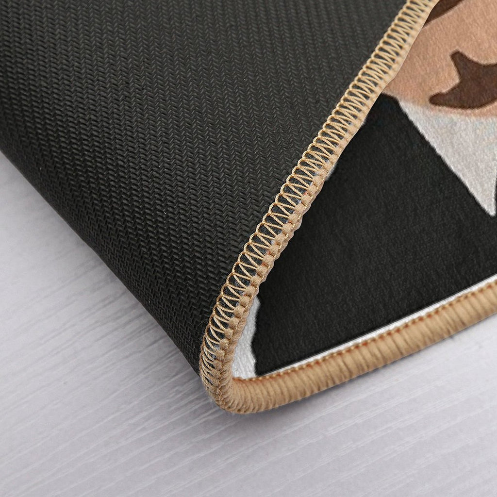 Mr Worldwide Drawing  Non-Slip Bath Mat