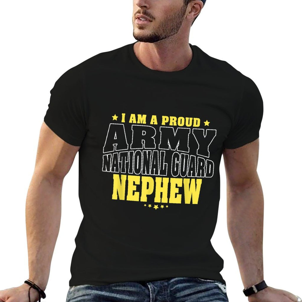 I Am A Proud Army National Guard Nephew - Military Family  Classic T-Shirt