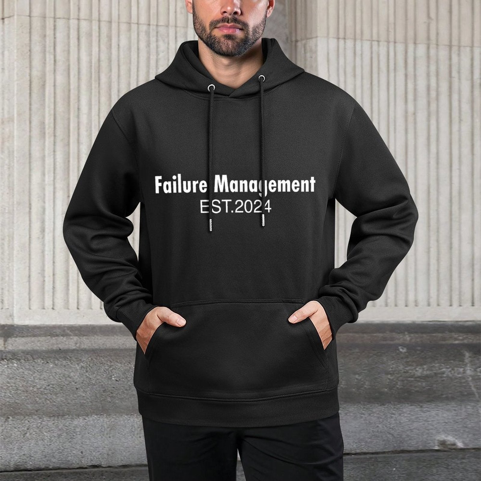 Failure Management Vintage Funny Sayings Failure Management Layering Staple Hoodie