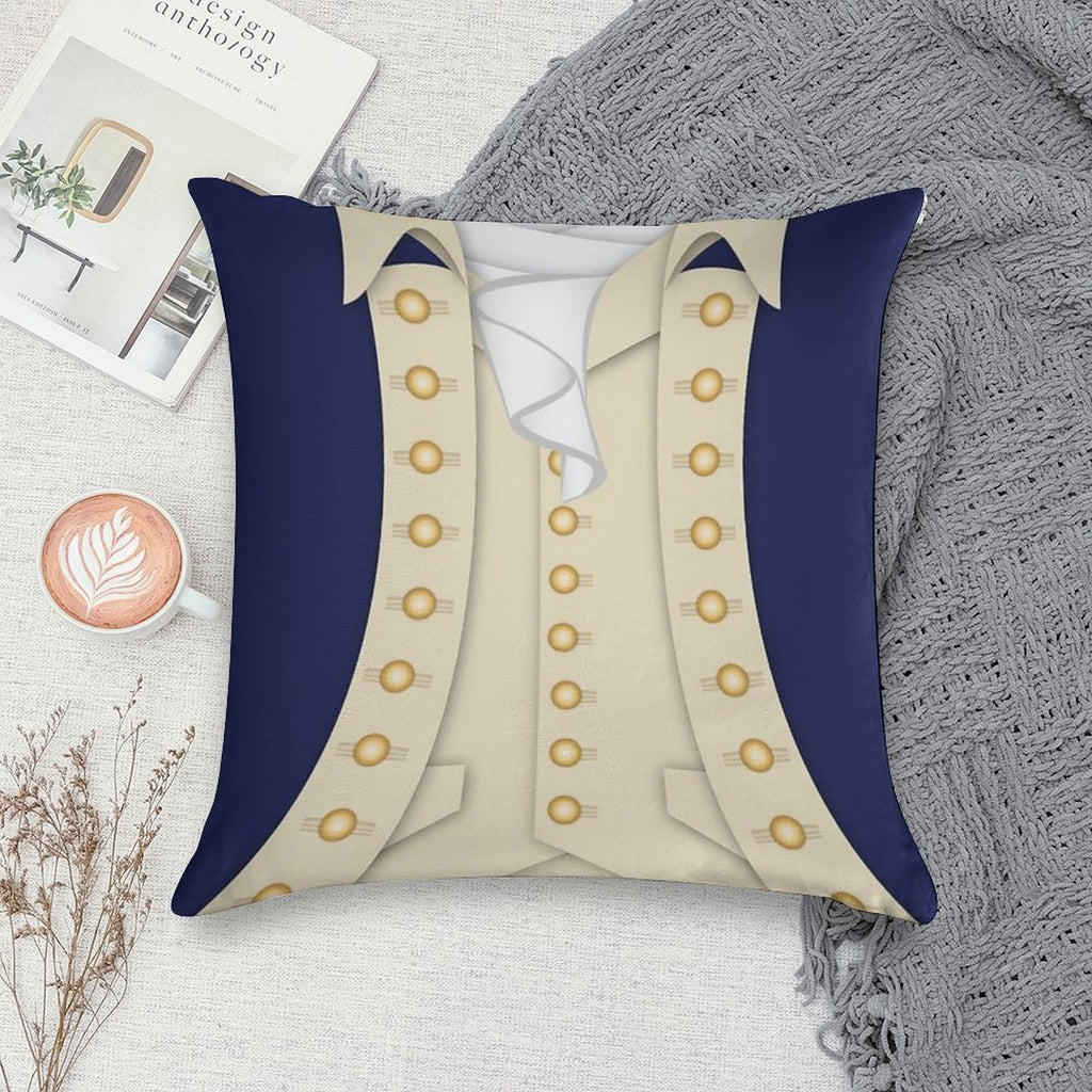 Alexander Hamilton Soft Bedroom Essential Throw Pillow