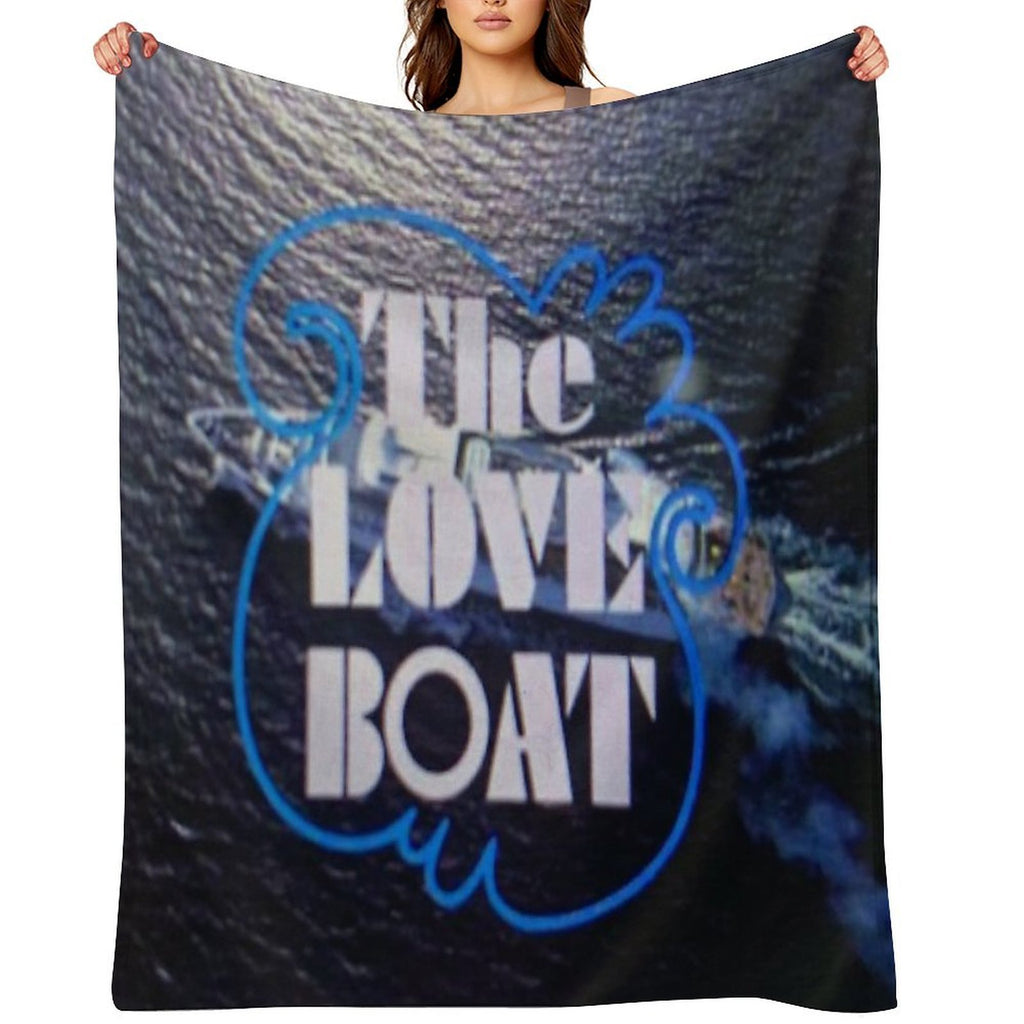 The Love Boat Eco-conscious Throw Blanket