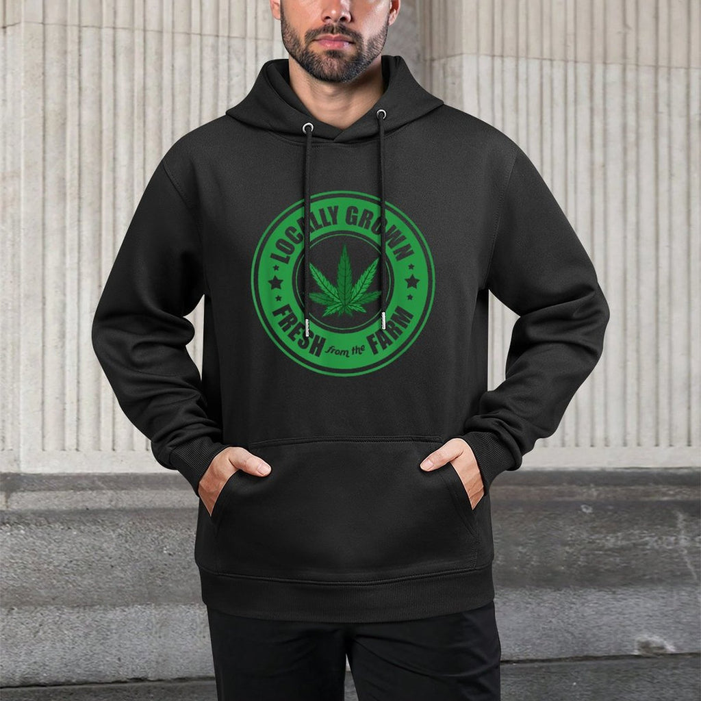 Cannabis Marijuana Farm Gifts Marijuana Weed Farm Farmer - Black, Unisex, Adult, Marijuana Enthusiasts,,, X-Small Durable Construction Hoodie
