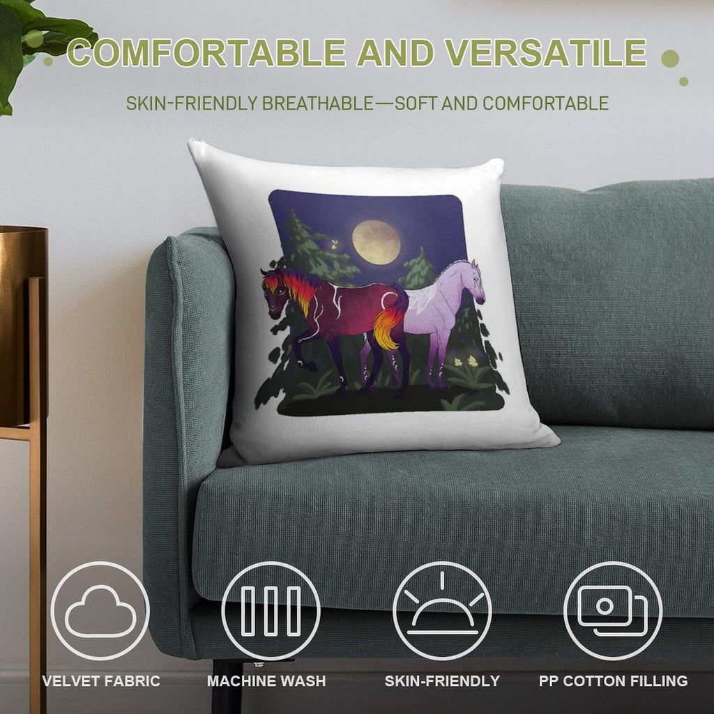 Umbra And Ayla Star Stable Soft Gift Ready Throw Pillow