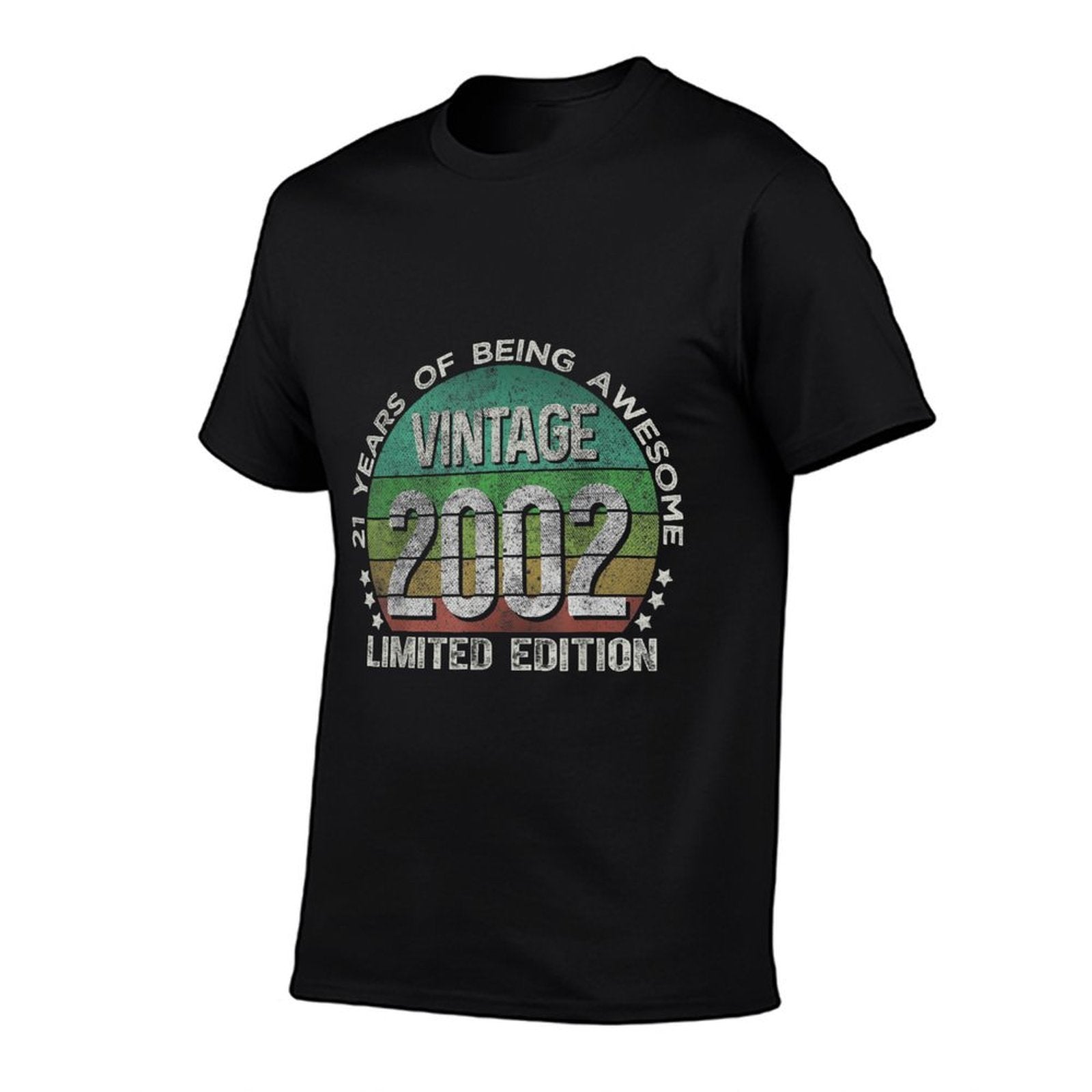 Vintage 2002 21 Year Old Gifts Limited Edition 21st Birthday  Eco-friendly Material T-Shirt