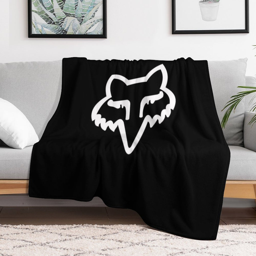 FOX LOGO AUTH RACING Wrinkle-free Throw Blanket