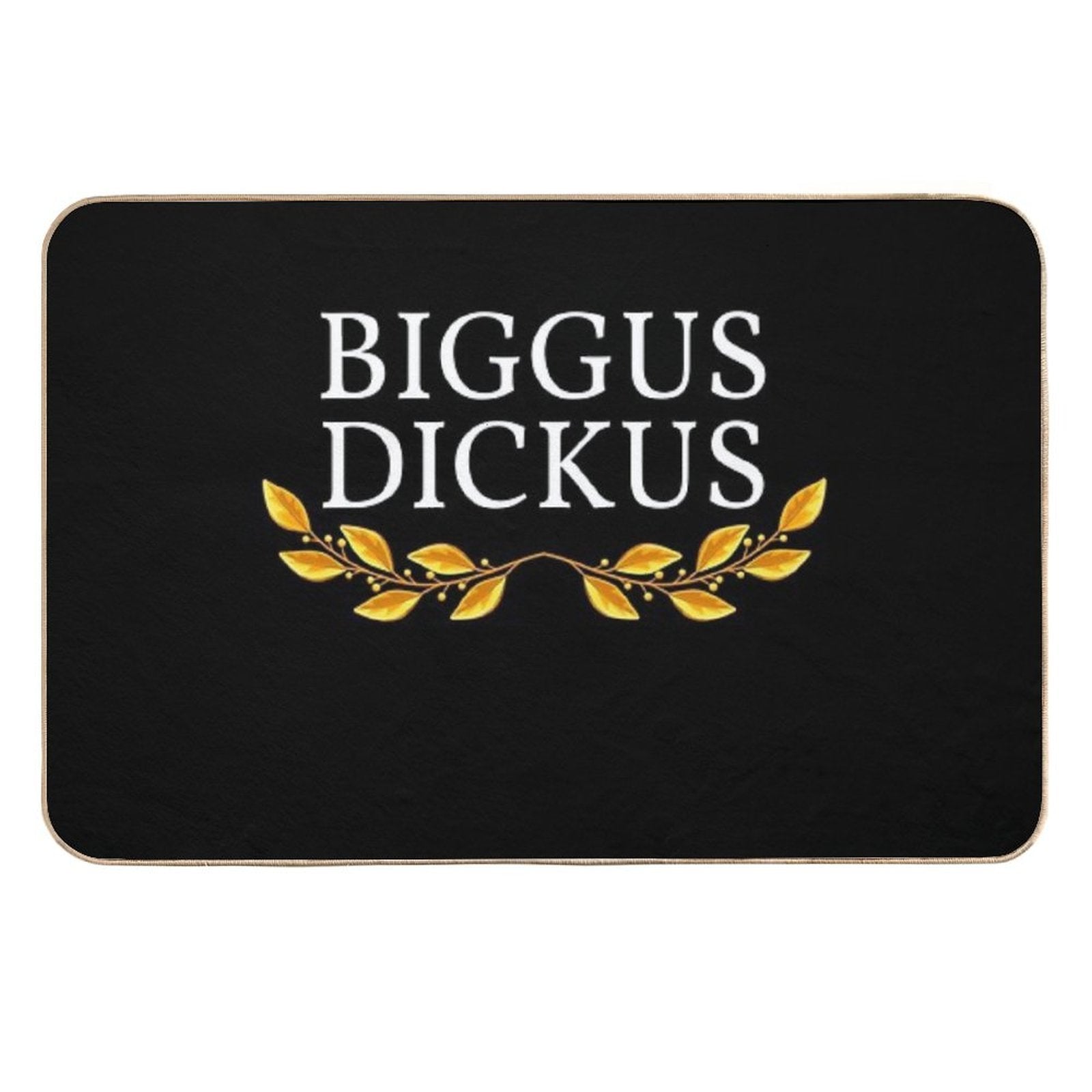 Biggus Dickus  Toxin-Free Bath Mat