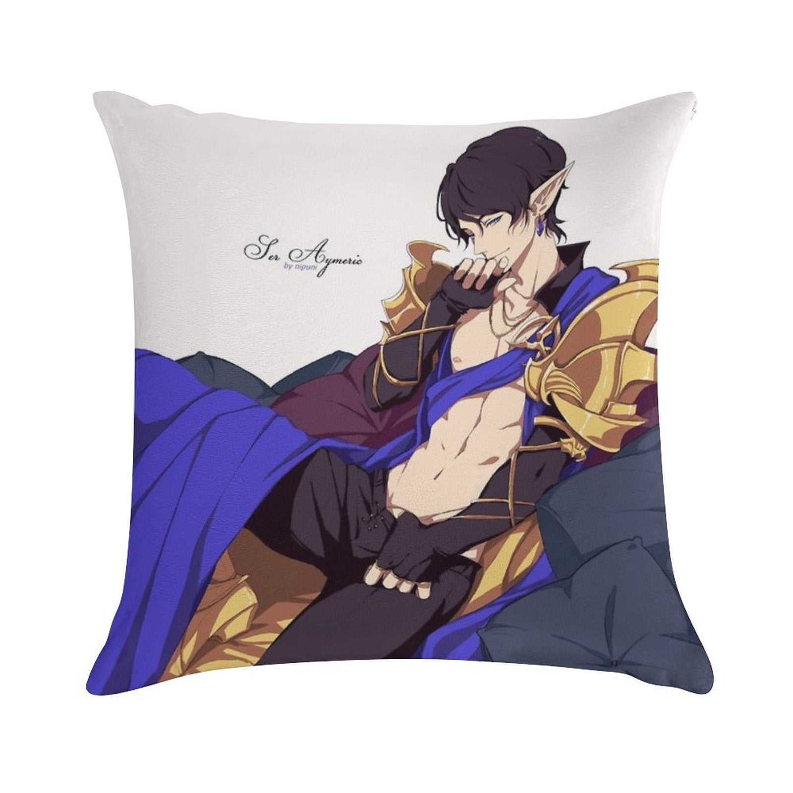 Ser Aymeric Soft Gift Ready Throw Pillow