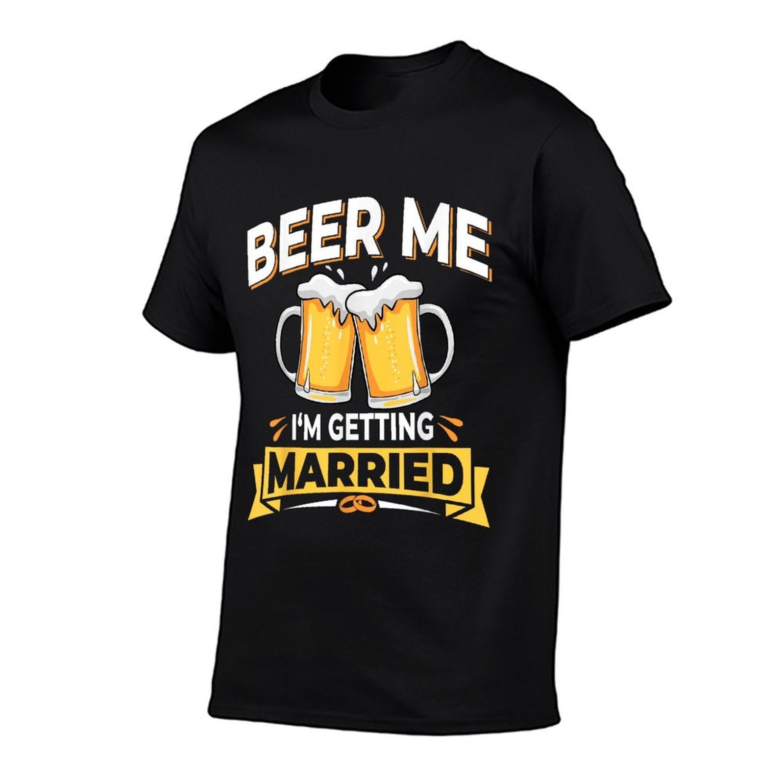 Beer Me Im Getting Married - Men Funny Groom Bachelor Party  Soft T-Shirt