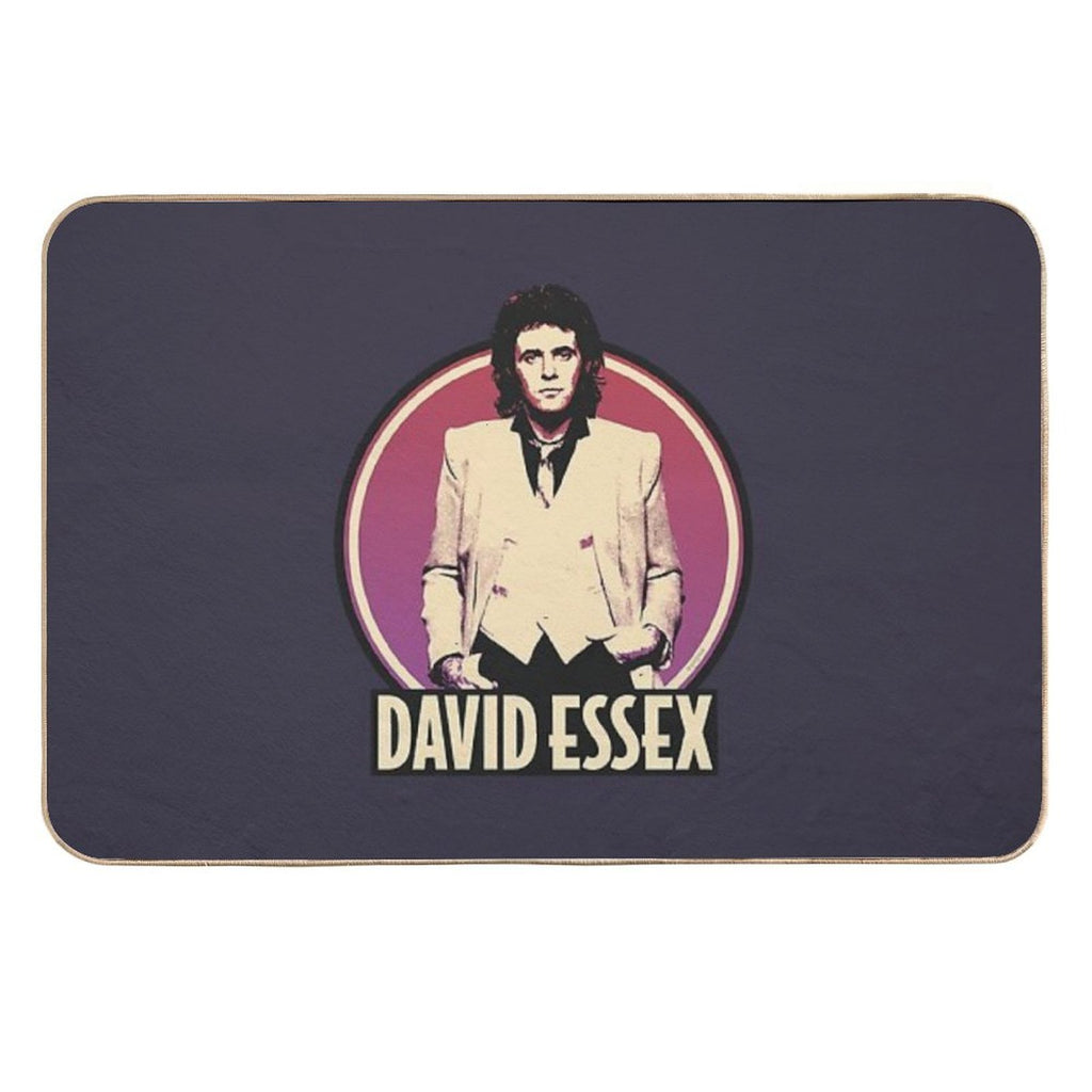 David Essex 70s Pop Music  Absorbent Bath Mat