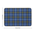 Clan Knox Tartan  Dirt-Trapping Bath Mat