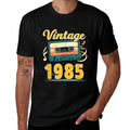 40th Birthday Gifts for Men Women Born in 1985 Retro Vintage  Lightweight T-Shirt