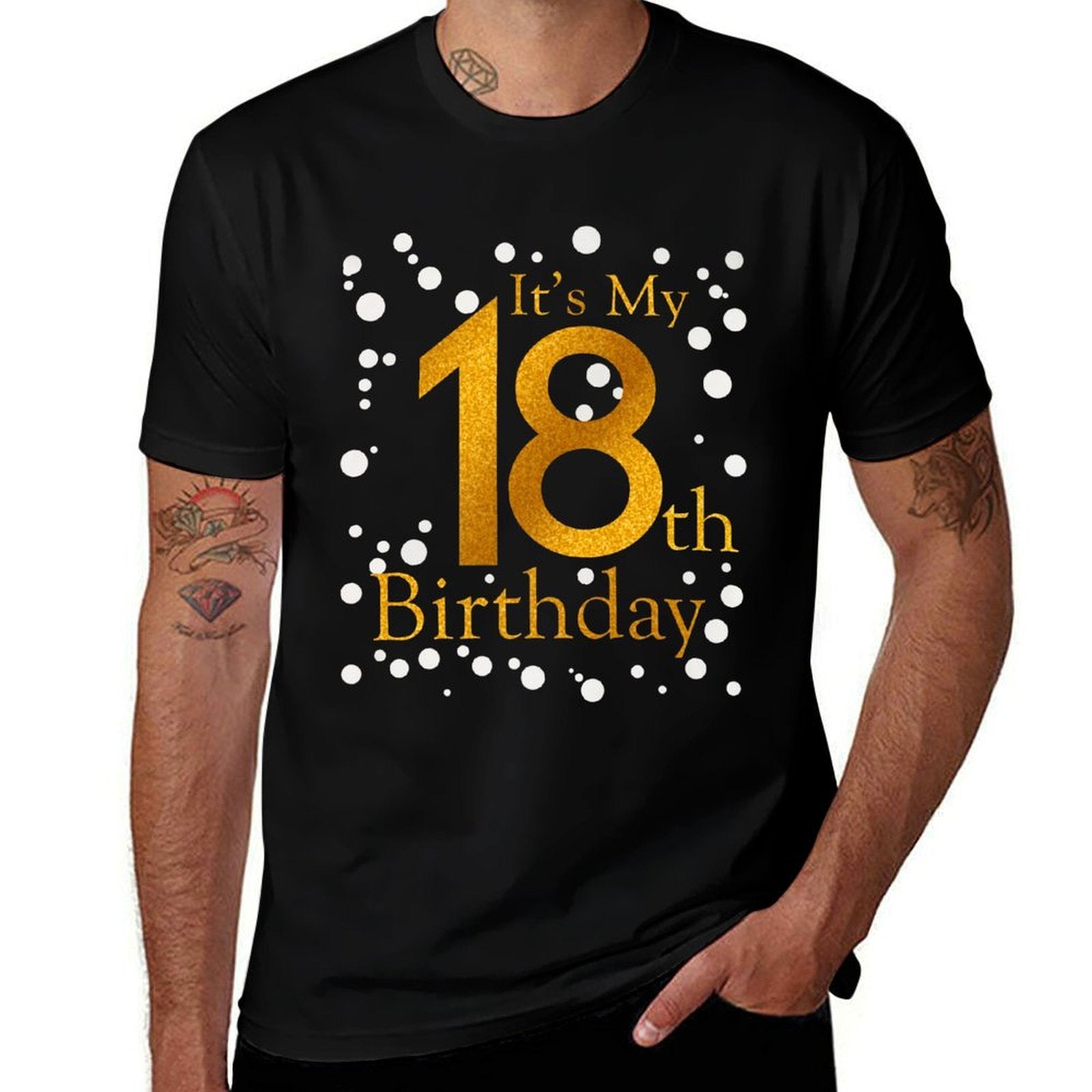 Its My 18th Birthday Happy 2004 Birthday Gift For Boys Girls Premium  Easy-care T-Shirt