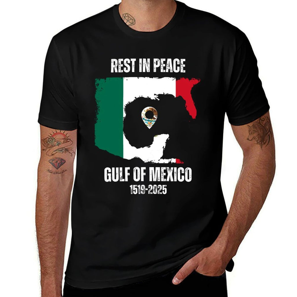 Trump America RIP Gulf of Mexico President Trump Gulf of USA  Durable T-Shirt
