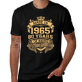 Made In 1965 60 Years Of Being Awesome Vintage 60th Birthday  Affordable Price T-Shirt