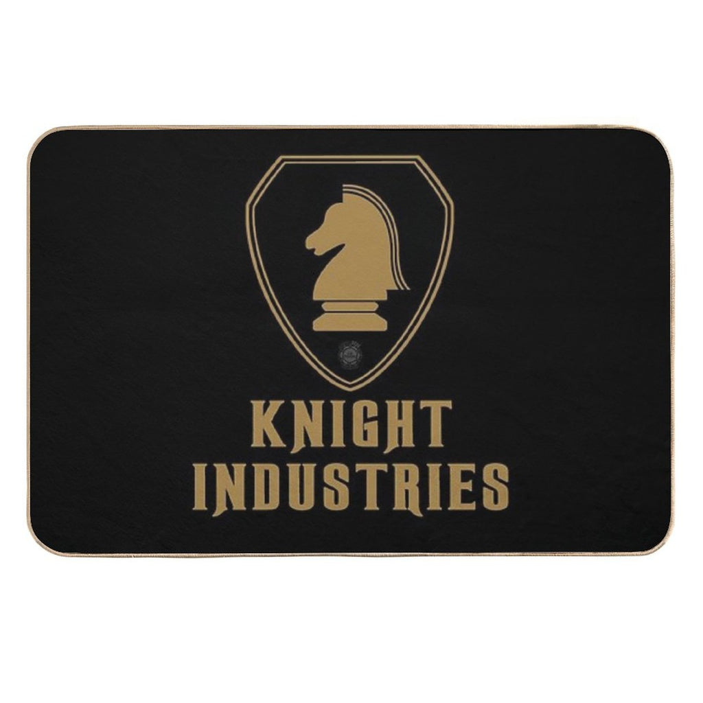 Knight Industries Logo  Eco-Friendly Bath Mat