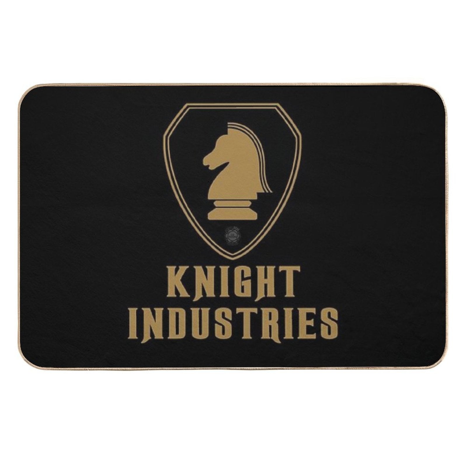 Knight Industries Logo  Eco-Friendly Bath Mat