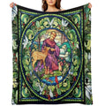 Saint Francis of Assisi, Francis of Assisi, Friar,  San Francesco Durable Throw Blanket