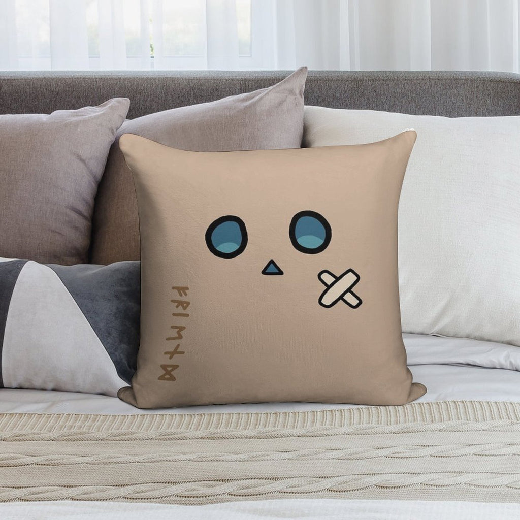 Friend - Nanashi Mumei Mascot △ - Hololive #HoloCouncil Soft Multiple Sizes Throw Pillow