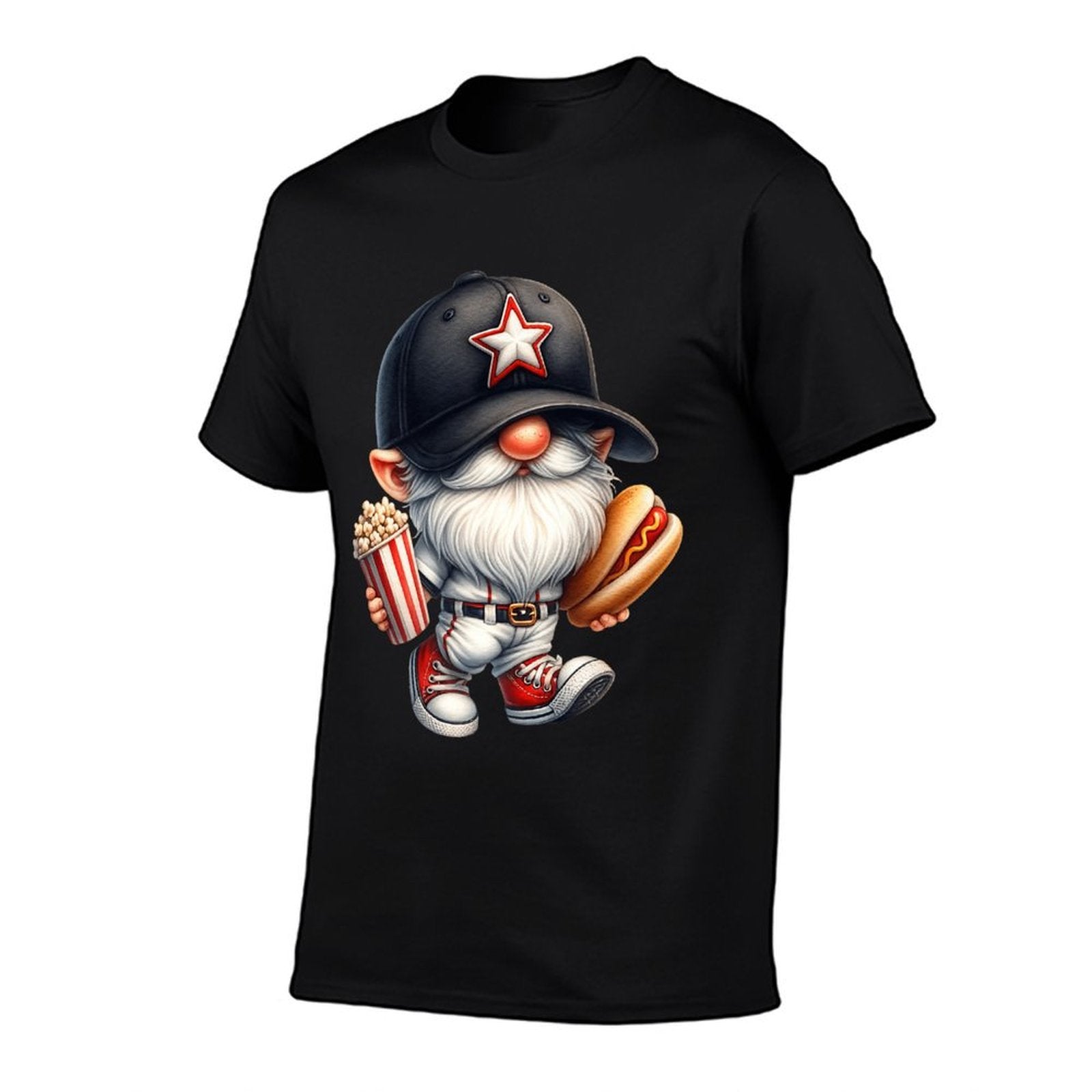 Pink Baseball Accessories For Women And Girls Hot Dog Gnome Premium  Affordable Price T-Shirt