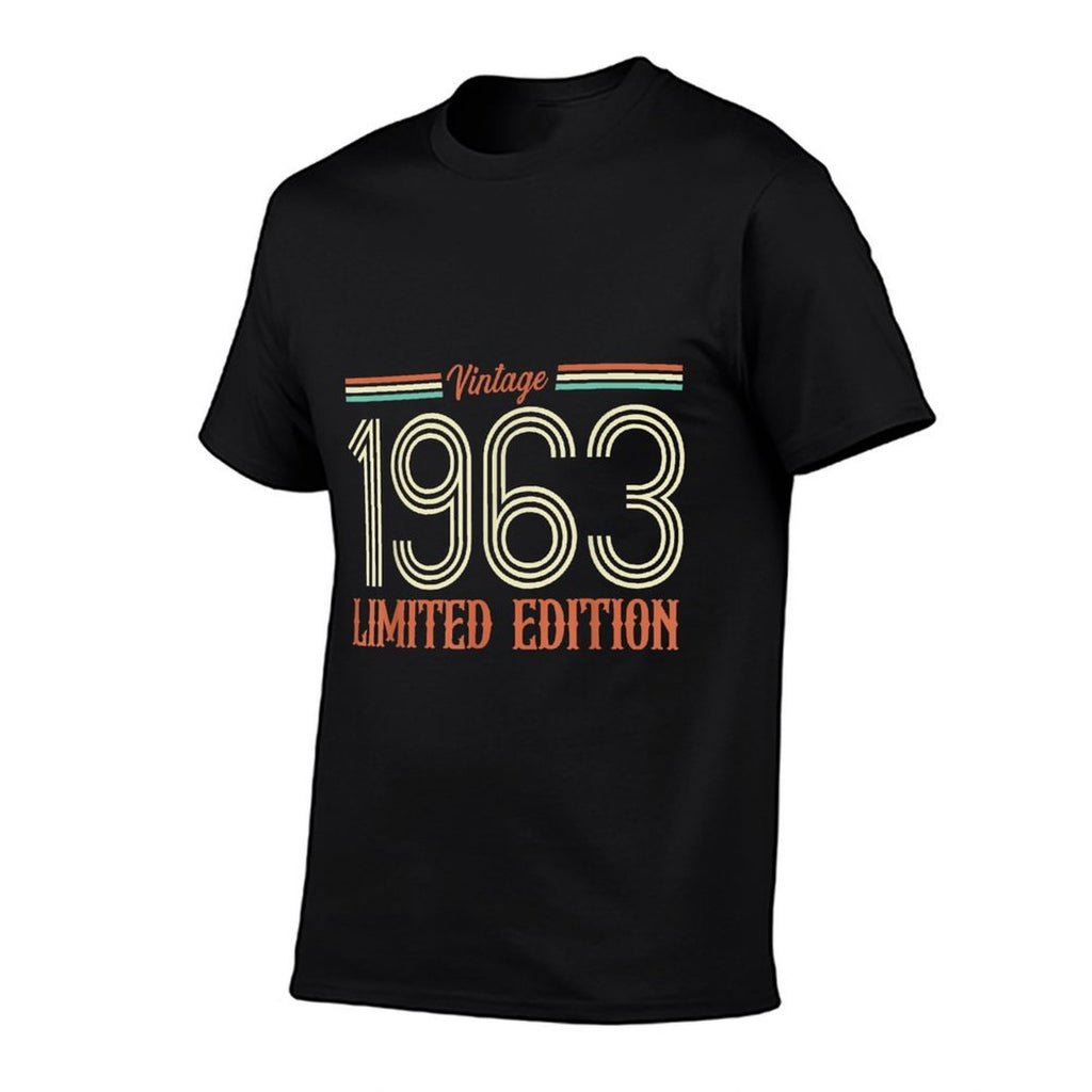 60th Birthdays Vintage Classic 1963 Limited Edition  Stretchy T-Shirt