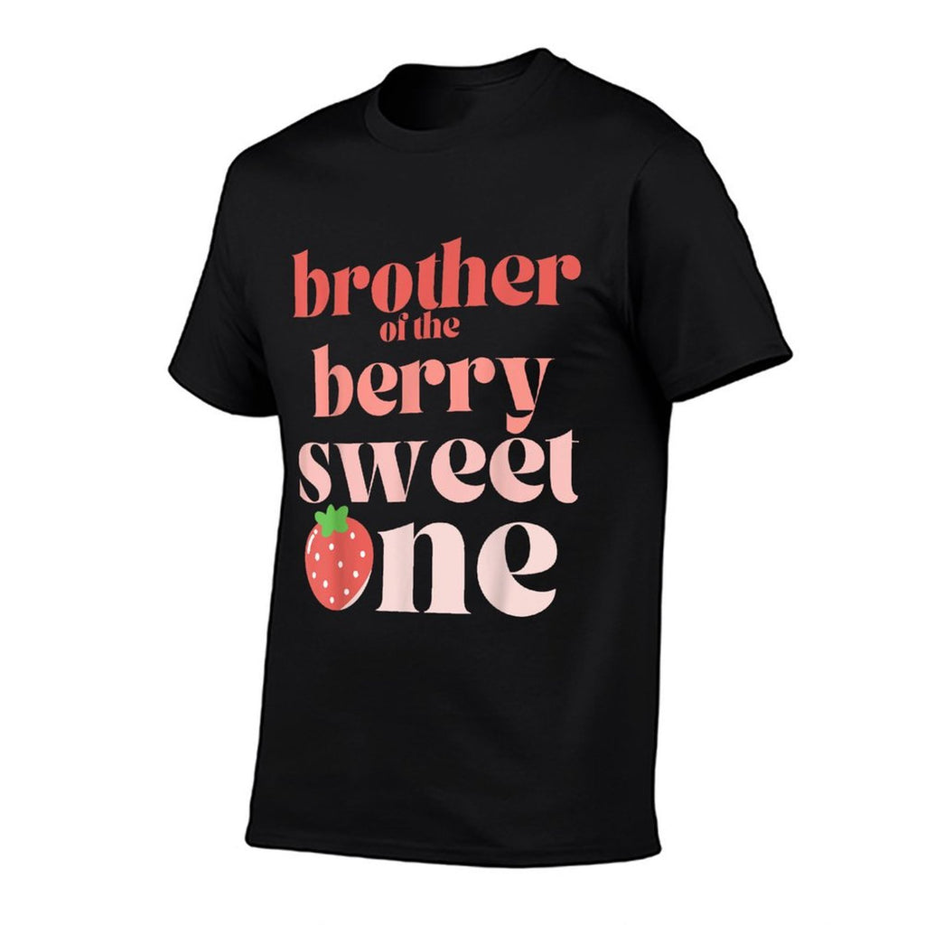Brother of The Berry Sweet One Strawberry  Affordable Price T-Shirt