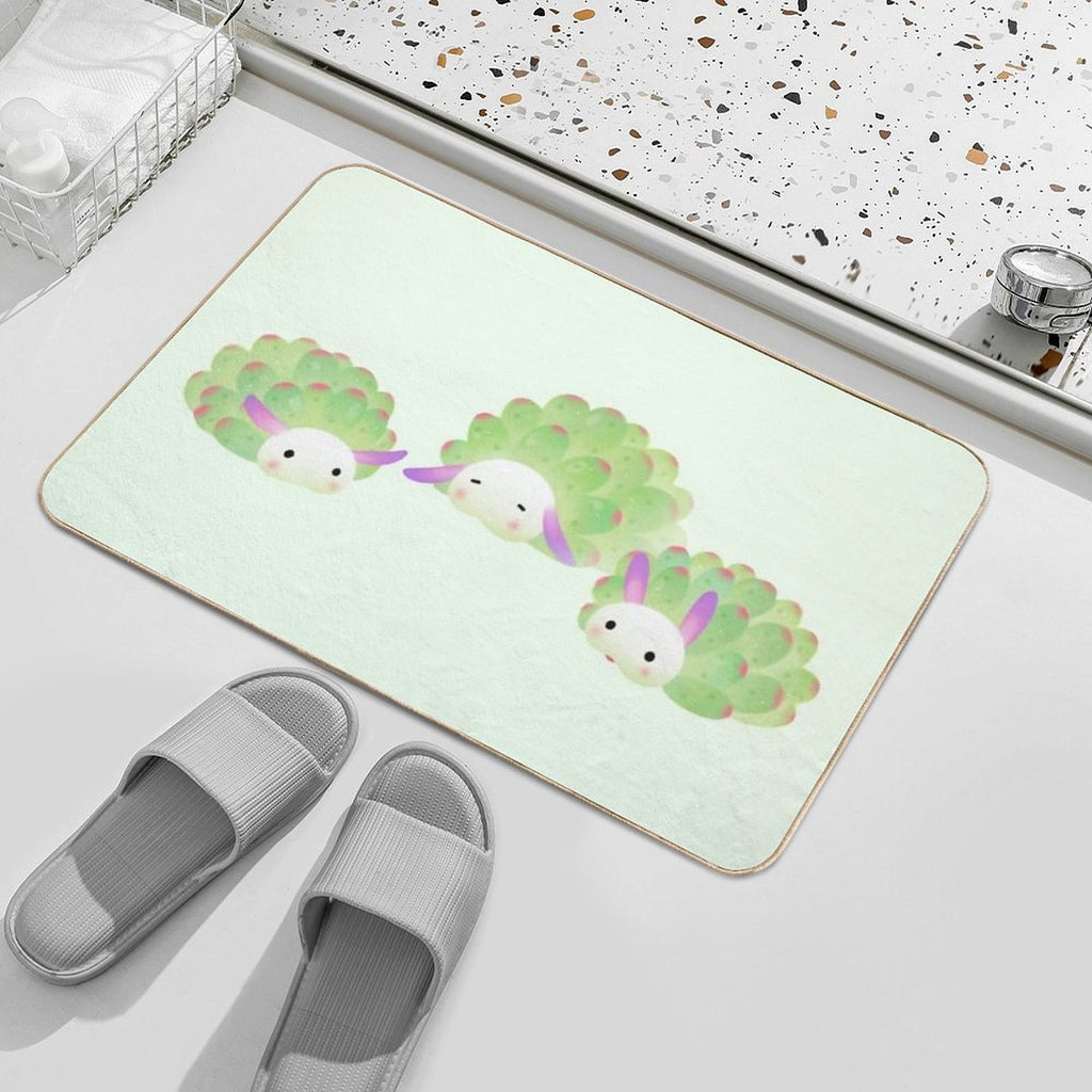 Sea Sheep  Easy To Clean Bath Mat