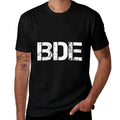 BDE Womens Black Modern  Eco-friendly Material T-Shirt